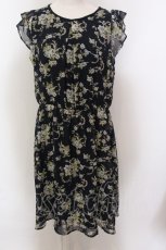 画像1: 【SALE】axes femme / 花柄ワンピース  ネイビー O-25-02-19-1102-AX-BL-IG-ZT146 (1)
