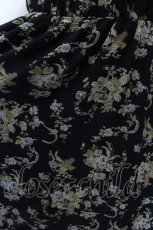 画像2: 【SALE】axes femme / 花柄ワンピース  ネイビー O-25-02-19-1102-AX-BL-IG-ZT146 (2)