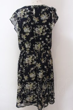 画像3: axes femme / 花柄ワンピース  ネイビー O-25-02-19-1102-AX-BL-IG-OS