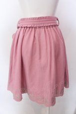 画像3: 【SALE】LODISPOTTO / 裾刺繍起毛スカート  ピンク O-25-02-19-1104-LO-SK-IG-ZT054 (3)