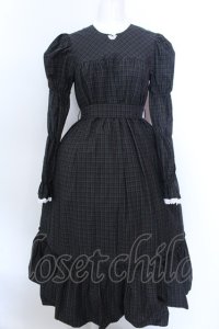 MILK / シャトーDress  ダークグリーンチェック O-25-02-19-1113-ML-OP-OW-ZT103