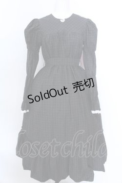画像1: MILK / シャトーDress  ダークグリーンチェック O-25-02-19-1113-ML-OP-OW-ZT103