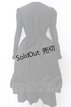 画像4: MILK / シャトーDress  ダークグリーンチェック O-25-02-19-1113-ML-OP-OW-ZT103