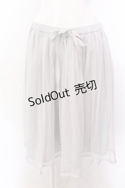 画像1: 【SALE】Fi.n.t Cherry / チュールレイヤードスカート  グレー O-25-02-19-1130-LO-SK-OW-ZT181