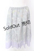 Franche Lippee / ユニコーン柄スカート M グレー O-25-02-19-1134-LO-SK-IG-ZT181