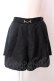 画像1: Fi.n.t / ビット付きショートパンツ  クロ O-25-02-19-1138-CA-PA-IG-ZT182 (1)
