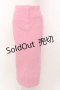 【SALE】PINK HOUSE / コットンロングスカート  濃ピンク O-25-02-19-1143-LO-SK-OW-ZT157