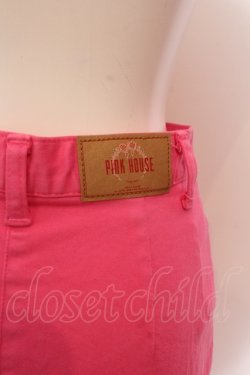 画像3: PINK HOUSE / コットンロングスカート  濃ピンク O-25-02-19-1143-LO-SK-OW-ZT157