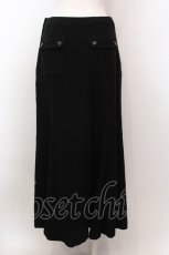画像3: 【SALE】INGEBORG / ジップポケットスカート M クロ O-25-02-19-1145-LO-SK-OW-ZT156 (3)