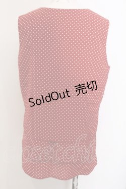 画像3: INGEBORG / ノースリーブトップス  アカドット O-25-02-19-1015-LO-TO-IG-ZT091