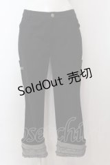 PINK HOUSE / くまワッペンデニムパンツ M クロ O-25-02-19-1002-LO-PA-OW-ZT089
