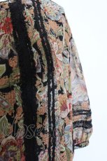 画像3: 【SALE】KANEKO ISAO / ペイズリーフラワー柄ワンピース  クロ O-25-02-19-1018-EL-OP-IG-ZT079 (3)