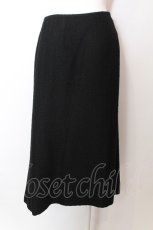 画像3: 【SALE】PINK HOUSE / 多ボタン使いスカート L クロ O-25-02-19-1020-LO-SK-OW-ZT179 (3)