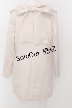 画像3: 【SALE】Rose Marie seoir / フラッフィーリボンコート  ベージュ O-25-02-19-1021-EL-CO-IG-ZT-C020