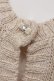 画像2: Franche Lippee / 麻混裾レースラメニットカーディガン M ベージュ O-25-02-19-1024-LO-TO-OW-ZT092 (2)