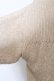 画像3: Franche Lippee / 麻混裾レースラメニットカーディガン M ベージュ O-25-02-19-1024-LO-TO-OW-ZT092 (3)