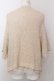 画像4: Franche Lippee / 麻混裾レースラメニットカーディガン M ベージュ O-25-02-19-1024-LO-TO-OW-ZT092 (4)
