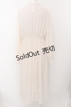 画像3: Fi.n.t / ポピーブーケ刺繍シアーワンピース【洗える】  ベージュ O-25-02-19-1026-CA-OP-IG-ZT078