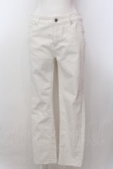 INGEBORG / ストレッチデニムスリムパンツ 3（9号） シロ O-25-02-19-1003-LO-PA-IG-ZT089