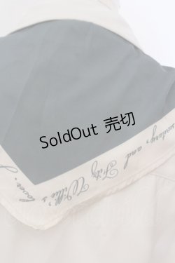 画像2: Fi.n.t / ロゴスカーフタイ付きブラウス F オフシロ O-25-02-19-1027-CA-BL-OW-ZT080
