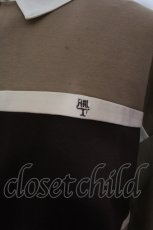 画像2: 【SALE】Fi.n.t / 刺しゅう入りラグビーシャツ F キャメル O-25-02-19-1029-CA-TO-OW-ZT080 (2)