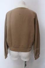 画像3: 【SALE】Fi.n.t / 刺しゅう入りラグビーシャツ F キャメル O-25-02-19-1029-CA-TO-OW-ZT080 (3)