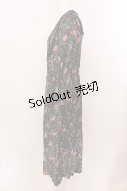 画像3: Jane Marple Dans Le Salon / Sussex rose Agatha ドレス M ネイビー O-25-02-19-001-JM-OP-IG-ZS