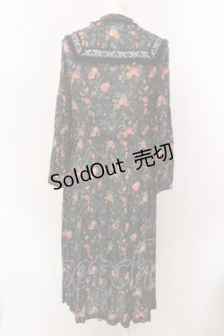 画像4: Jane Marple Dans Le Salon / Sussex rose Agatha ドレス M ネイビー O-25-02-19-001-JM-OP-IG-ZS