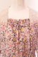 画像2: Jane Marple Dans Le Salon / Gouache gardenダブリエドレス  ピンク O-25-02-19-022-JM-OP-IG-ZS (2)