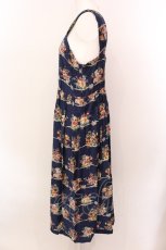 画像3: Jane Marple / Jubilee flowersストラップドレス M ネイビー O-25-02-19-023-JM-OP-IG-ZT005 (3)