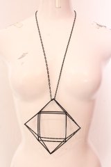 GOTH他 / ダイヤモンドワイヤーネックレス  ブラック O-25-02-20-028-GO-AC-IG-ZT432