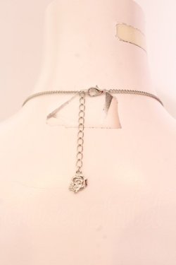 画像3: axes femme / フラワーラインネックレス  シルバー O-25-02-20-031-AX-AC-IG-ZT432