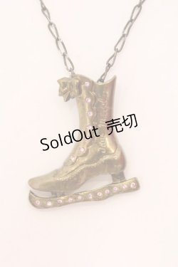 画像2: Jane Marple / スケートシューズネックレス  アンティークゴールド O-25-02-20-032-JM-AC-IG-ZT432