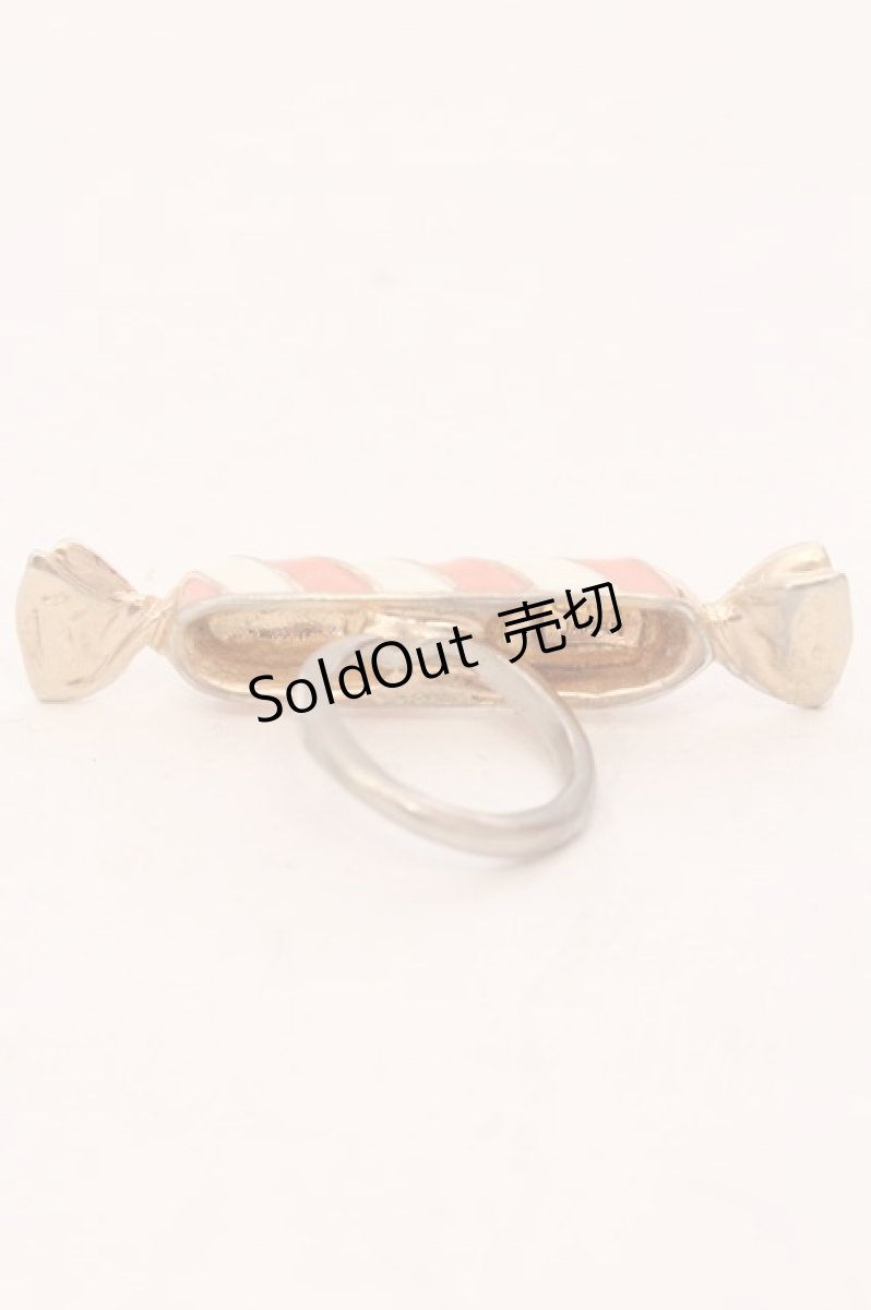 画像3: 【SALE】Q-pot. / ストライプキャンディーリング 9号 ピンク O-25-02-20-039-QP-AC-OW-ZT432-F002 (3)