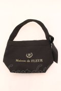 Maison de FLEUR / 10thノベルティミニトートバッグ  クロ O-25-02-20-044-LO-BG-IG-ZT432