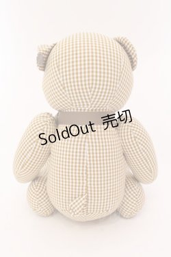 画像3: an another angelus / テディベア  ベージュチェック O-25-02-20-046-CA-ZA-OW-ZT-K004