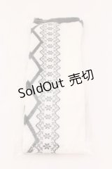 axes femme kawaii / レースアップ柄オーバーニー F クロ O-25-02-20-052-AX-ZA-OW-OS