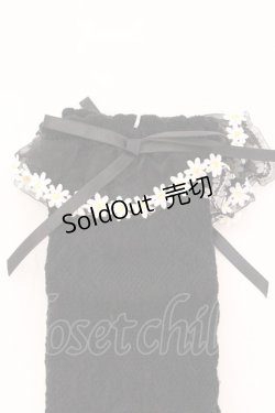 画像2: Angelic Pretty / マーガレットクルー丈ソックス  クロ O-25-05-29-1026-AP-ZA-IG-ZT394-F004