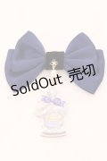 Enchantlic Enchantilly / モチーフ付きブローチ  ネイビー O-25-02-20-062-LO-AC-IG-ZT432
