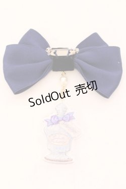 画像3: Enchantlic Enchantilly / モチーフ付きブローチ  ネイビー O-25-02-20-062-LO-AC-IG-ZT432