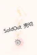 Q-pot. / メルティーモンスター ピアス  スウィートピンク O-25-02-20-063-QP-AC-IG-ZT432-F002