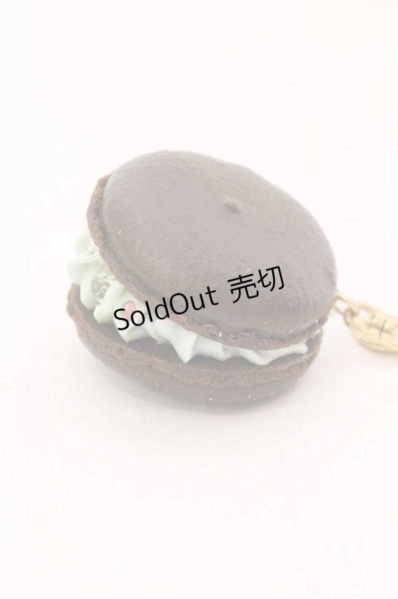 画像3: 【SALE】Q-pot. / PUFFYコラボ/デカミントマカロンキーホルダー  ブラウン×ミント O-25-02-20-065-QP-ZA-IG-ZT432-F002 (3)