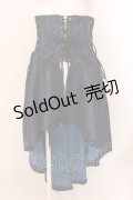 Qutie Frash / 蝙蝠ラップコルセット  ブルー O-25-02-20-006-QU-TO-IG-ZI