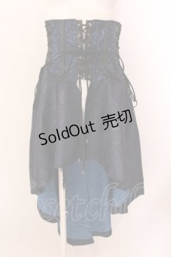 画像1: Qutie Frash / 蝙蝠ラップコルセット  ブルー O-25-02-20-006-QU-TO-IG-ZI