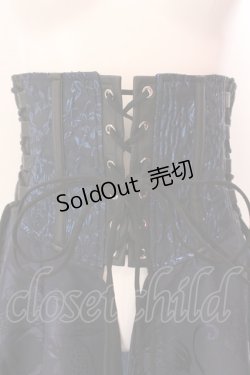 画像2: Qutie Frash / 蝙蝠ラップコルセット  ブルー O-25-02-20-006-QU-TO-IG-ZI