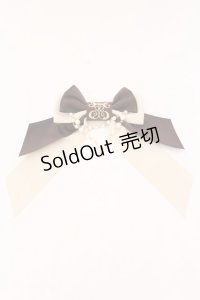 Enchantlic Enchantilly / ロゴ刺繍パールリボンブローチ  ブラウン×アイボリー O-25-02-20-071-LO-ZA-IG-ZT432-F001