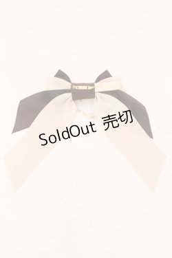 画像3: Enchantlic Enchantilly / ロゴ刺繍パールリボンブローチ  ブラウン×アイボリー O-25-02-20-071-LO-ZA-IG-ZT432-F001