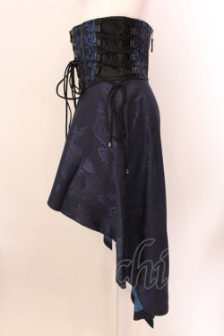 画像3: Qutie Frash / 蝙蝠ラップコルセット  ブルー O-25-02-20-006-QU-TO-IG-ZI