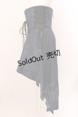 画像3: Qutie Frash / 蝙蝠ラップコルセット  ブルー O-25-02-20-006-QU-TO-IG-ZI