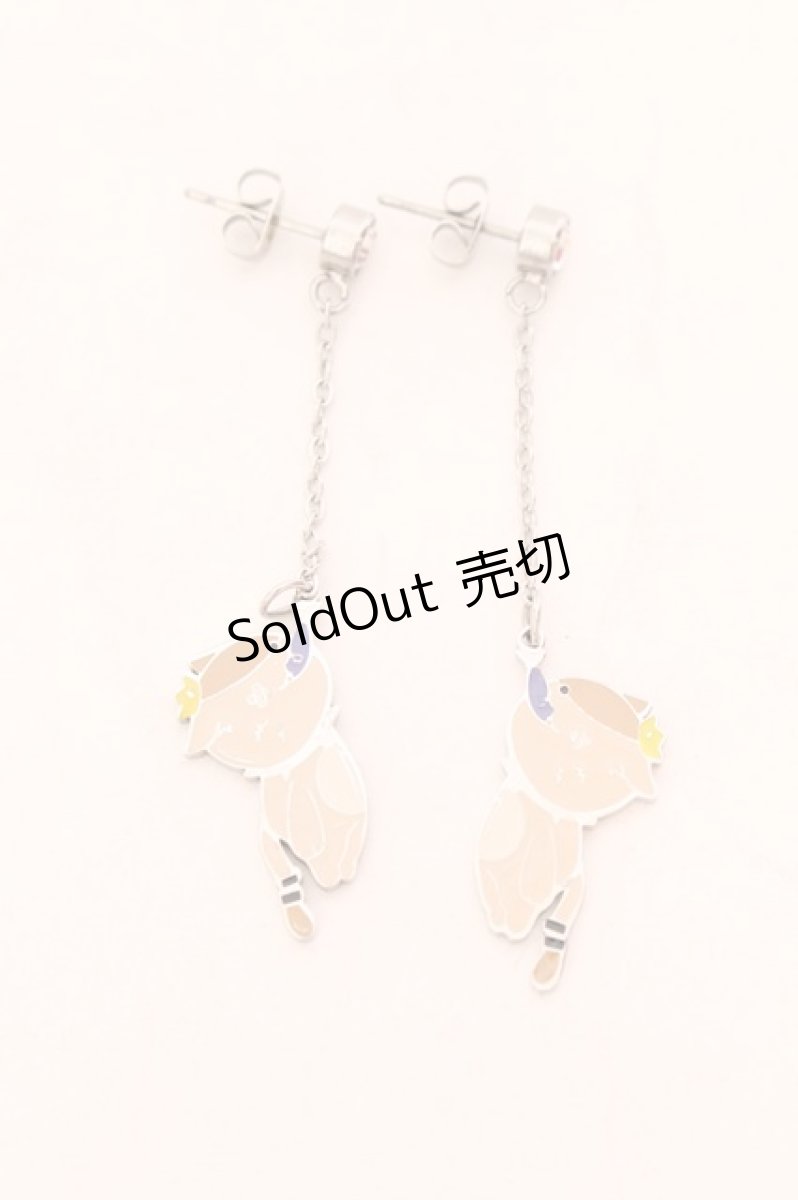 画像1: 【SALE】NieR CLOTHING / ロングチェーンピアス両耳【ミケ】  シルバー O-25-02-20-074-PU-AC-YM-ZT432-F003 (1)